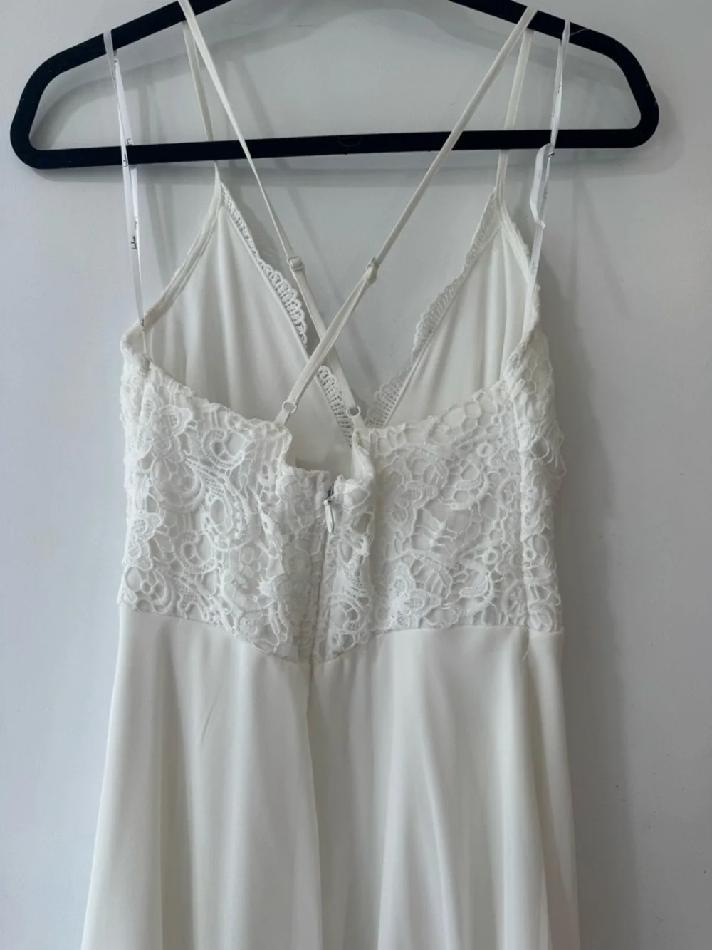 Lulu’s Madalyn White Lace Maxi Dress Small - Picture 7 of 8